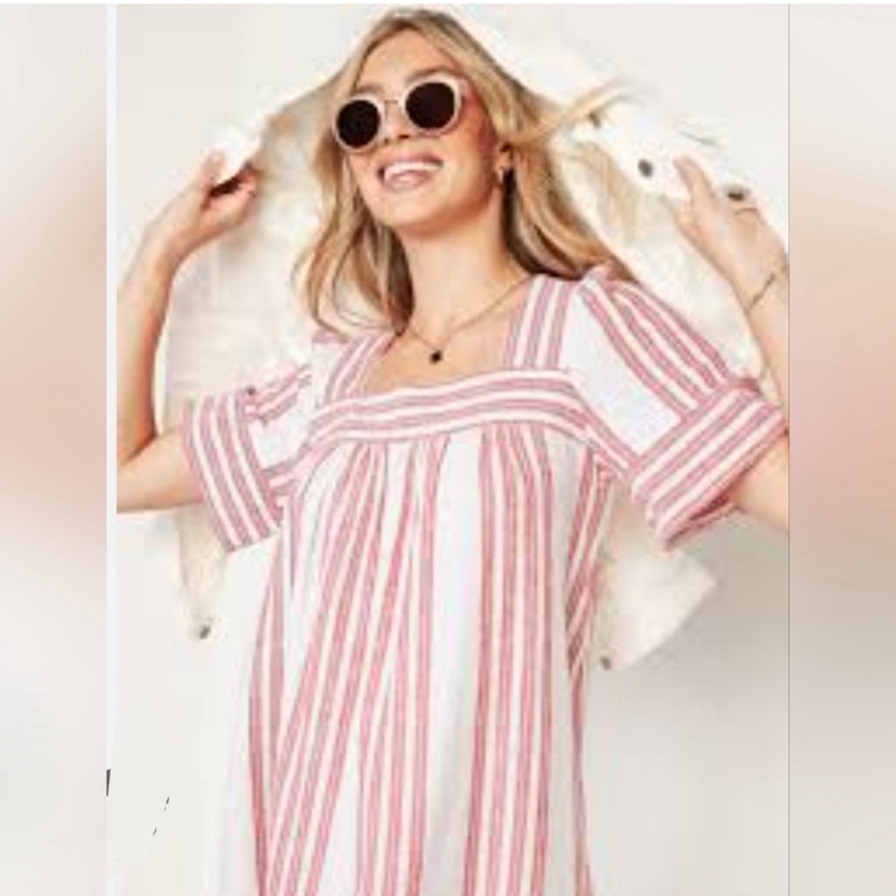 Old Navy Linen Dress XXL